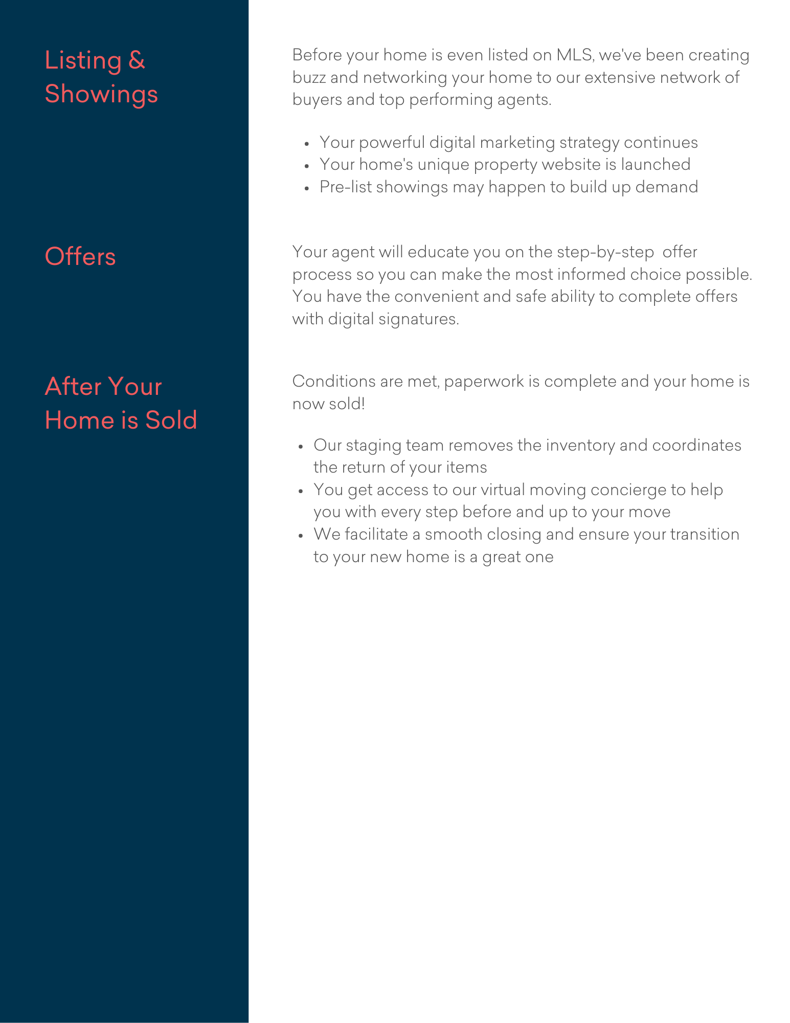 selling process