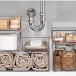 Stackable clear drawers