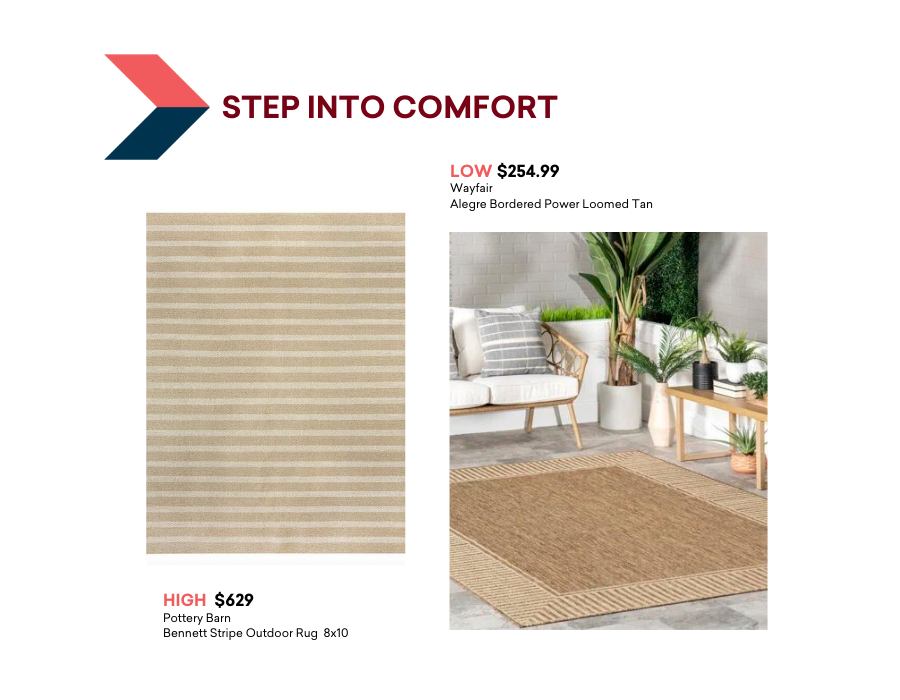Step into comfort