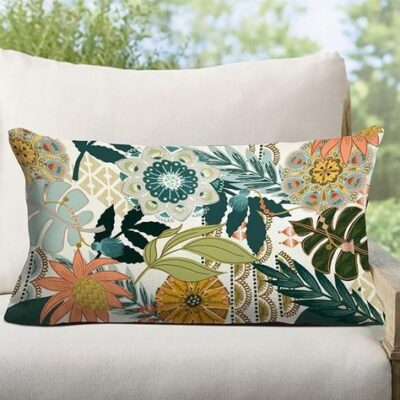FLORAL OUTDOOR PILLOW AMAZON