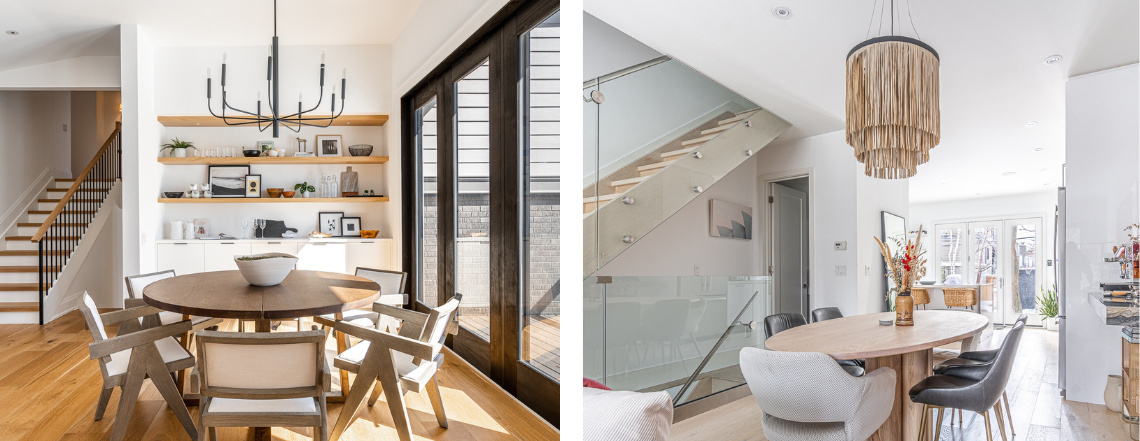 Lighting features in rooms