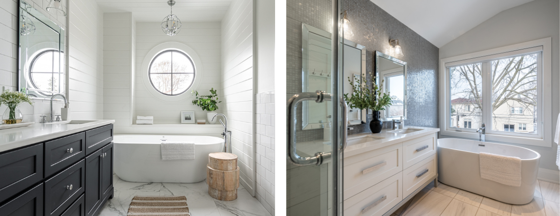 Two Bathrooms designs